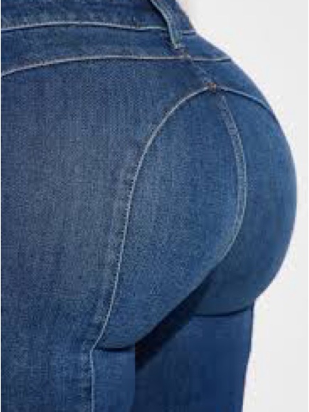 Booty Jeans - SHEIN Dark Blue Skinny Jeans